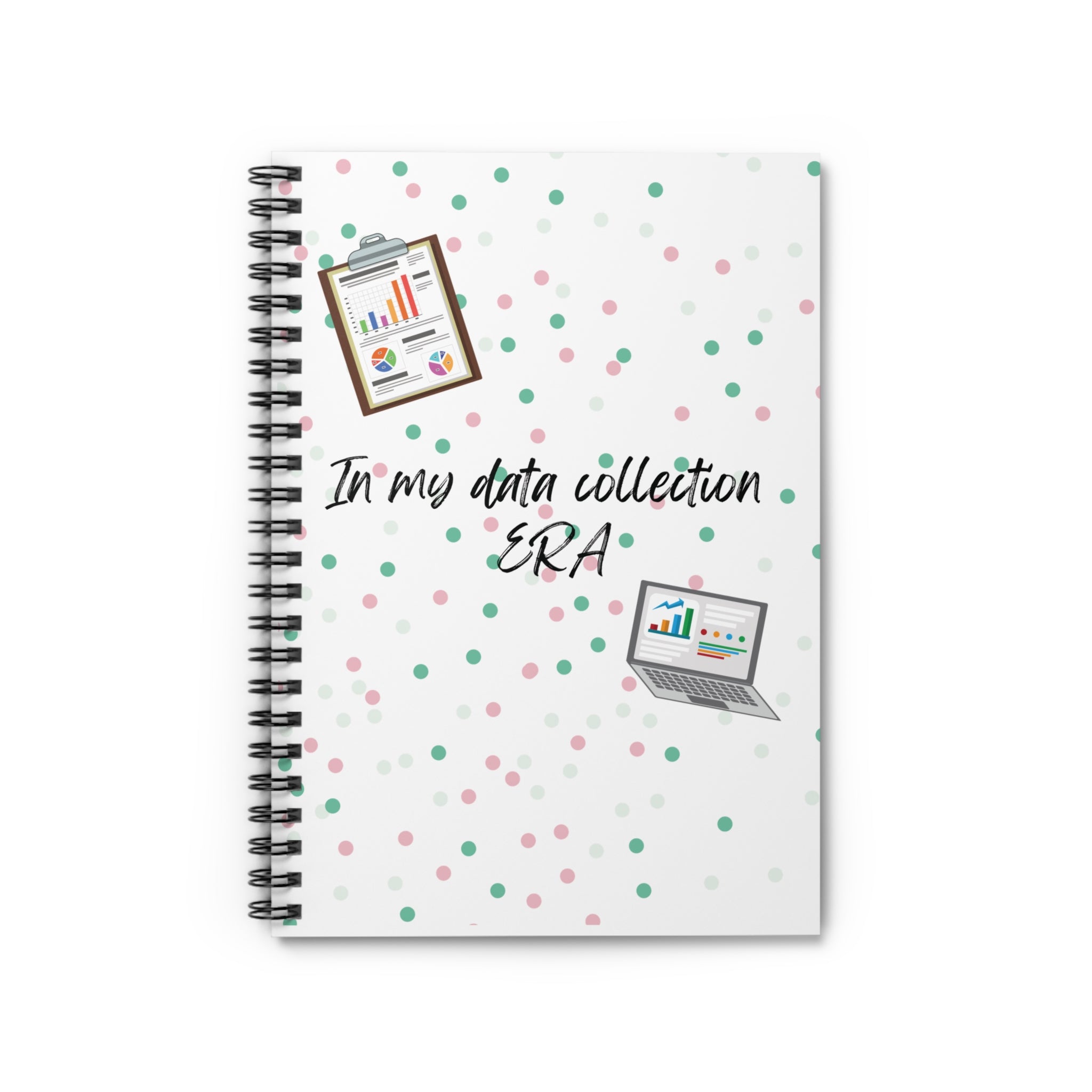Data Collection Notebook — "In My Data Collection Era" Spiral Journal