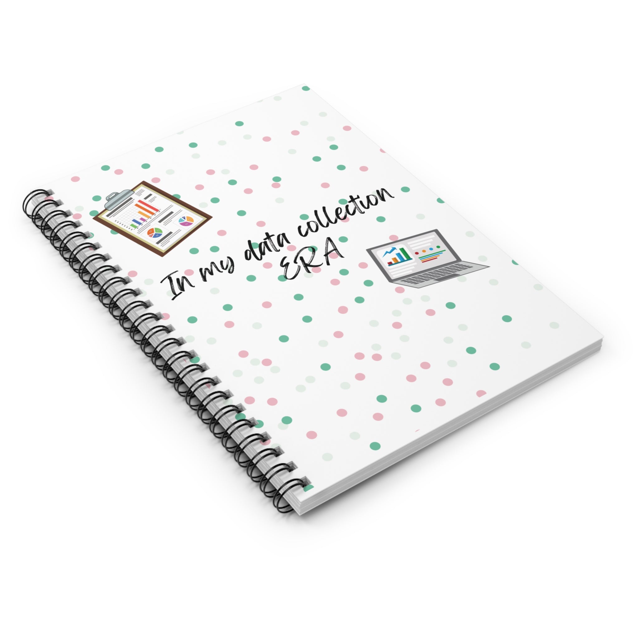 Data Collection Notebook — "In My Data Collection Era" Spiral Journal