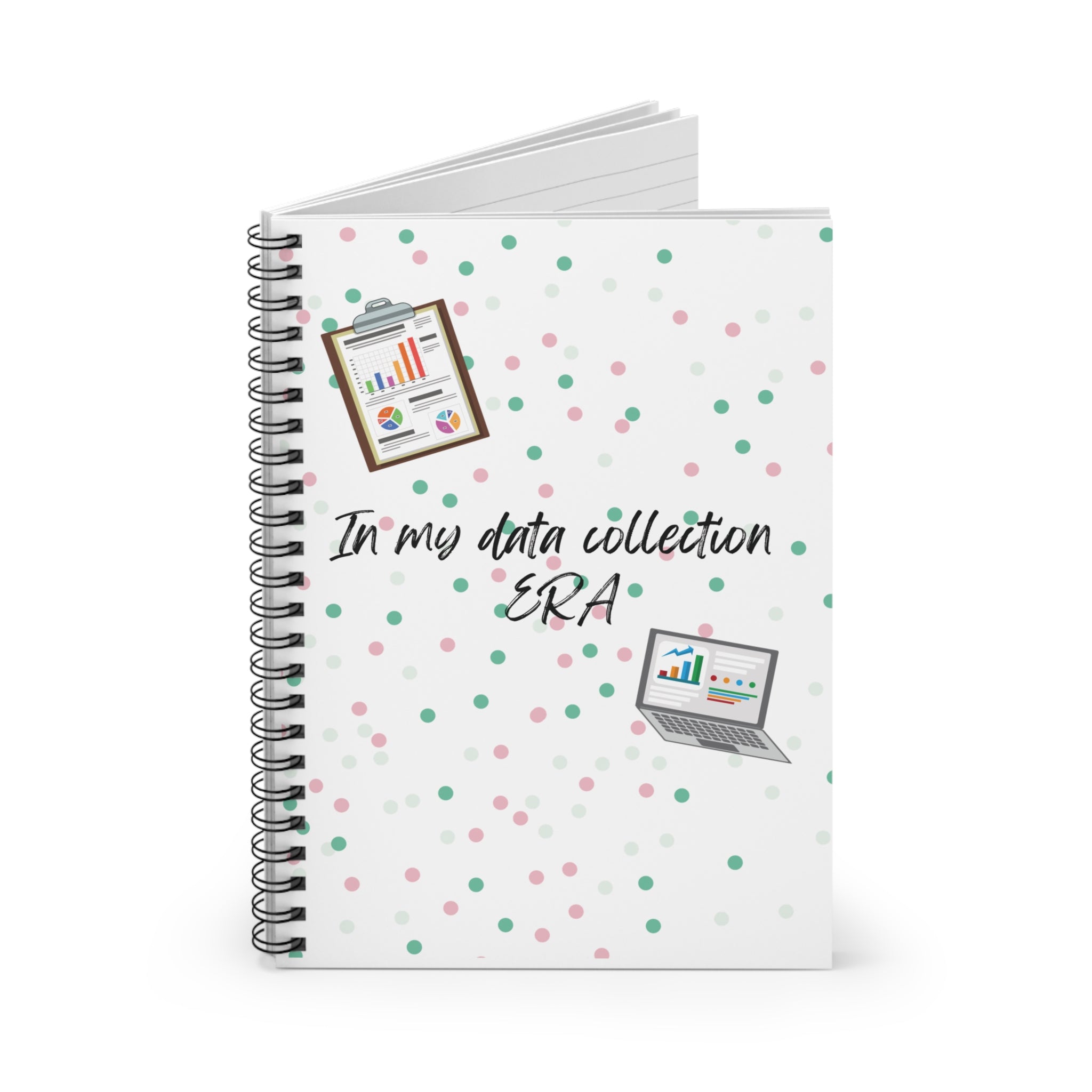 Data Collection Notebook — "In My Data Collection Era" Spiral Journal